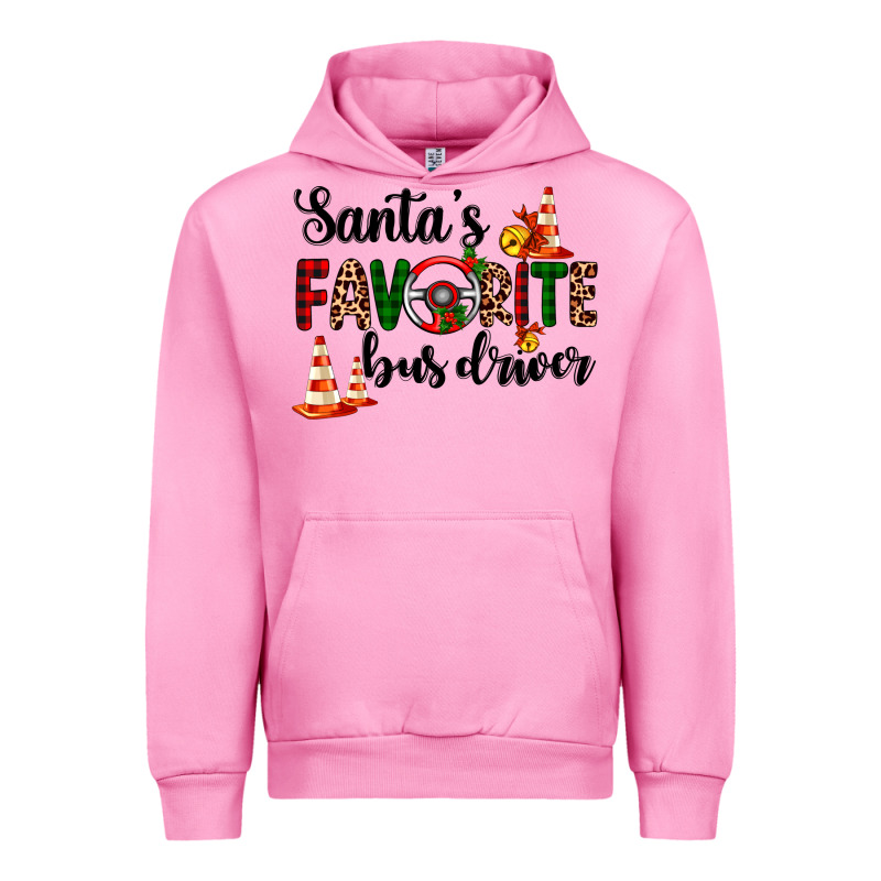 Santa's Favorite Bus Driver Urban Hoodie by AdoDesignShop | Teevron