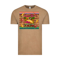 Vintage Coffee cinco de taco paper serape leopard wooden Vintage Tee - Artiststas