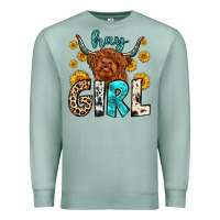 Seafoam hay girl Premium Sweatshirt - Zillion Design Studio