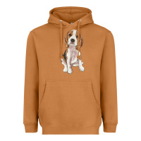 Meerkat beagle Heavyweight Hoodie - RanaPortraitStore