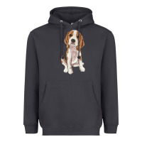 Smoke beagle Heavyweight Hoodie - RanaPortraitStore