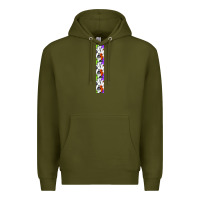 Army Green halloween key fob 24 Premium Hoodie - BundleAndBundleShop