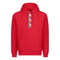 Red halloween key fob 24 Premium Hoodie - BundleAndBundleShop