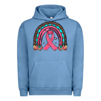 Pigment Pebble Blue ribbon rainbow Urban Hoodie - JahusDesignShop