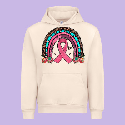 Ribbon Rainbow Urban Hoodie Designed By Jahusdesignshop