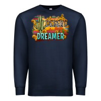 Navy desert dreamer Premium Sweatshirt - Zillion Design Studio