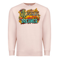 Pale Pink desert dreamer Premium Sweatshirt - Zillion Design Studio