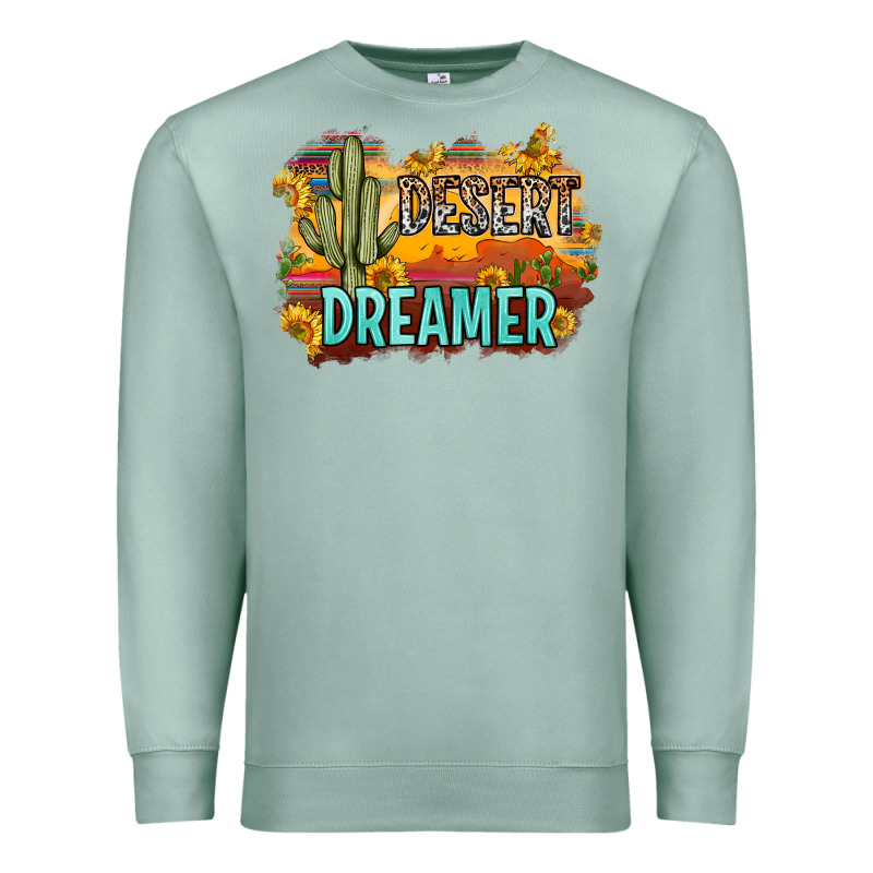 Desert Dreamer Premium Sweatshirt by Zillion Design Studio | Teevron