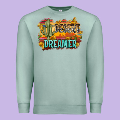 Desert Dreamer Premium Sweatshirt Designed By Zillion Design Studio