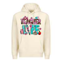 Sandshell teacher life Premium Hoodie - AdoDesignShop