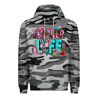 Slate Camo teacher life Premium Hoodie - AdoDesignShop