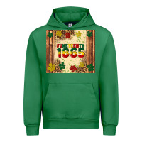 Emerald juneteenth 1865 Urban Hoodie - Artiststas