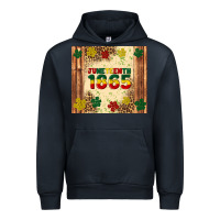 Navy juneteenth 1865 Urban Hoodie - Artiststas