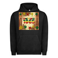 Pigment Black juneteenth 1865 Urban Hoodie - Artiststas