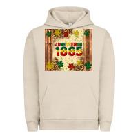Pigment French Oak juneteenth 1865 Urban Hoodie - Artiststas