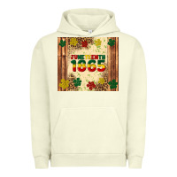 Pigment Pistachio juneteenth 1865 Urban Hoodie - Artiststas