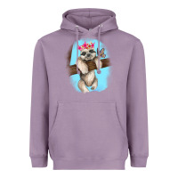 Lavender baby sloth Heavyweight Hoodie - RanaPortraitStore