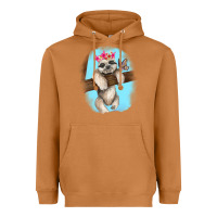 Meerkat baby sloth Heavyweight Hoodie - RanaPortraitStore