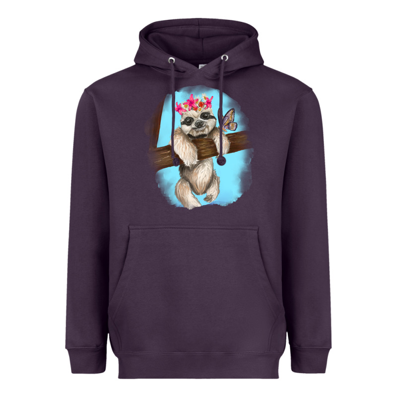 Baby Sloth Heavyweight Hoodie by RanaPortraitStore | Teevron