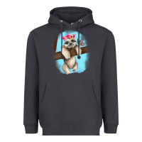 Smoke baby sloth Heavyweight Hoodie - RanaPortraitStore