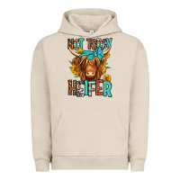 Pigment French Oak not today heifer long haired cow Urban Hoodie - Jasminsmagicworld