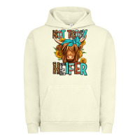 Pigment Pistachio not today heifer long haired cow Urban Hoodie - Jasminsmagicworld