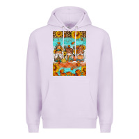 Lilac Fall gnomes Premium Hoodie - Artiststas