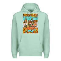 Seafoam Fall gnomes Premium Hoodie - Artiststas
