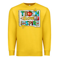 Lemon teach love inspire Premium Sweatshirt - texasbilliewilder