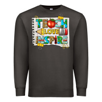 Smoke teach love inspire Premium Sweatshirt - texasbilliewilder