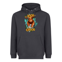 Smoke baby cow in a bucket Heavyweight Hoodie - RanaPortraitStore