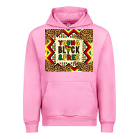 Fuchsia Pink young black and free Urban Hoodie - Artiststas
