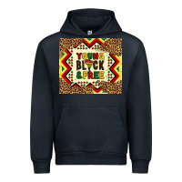 Navy young black and free Urban Hoodie - Artiststas
