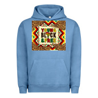 Pigment Pebble Blue young black and free Urban Hoodie - Artiststas