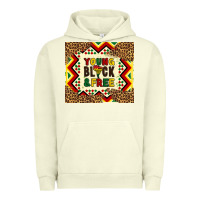 Pigment Pistachio young black and free Urban Hoodie - Artiststas