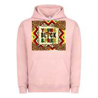 Pigment Salmon young black and free Urban Hoodie - Artiststas