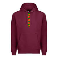 Burgundy halloween key fob Premium Hoodie - BundleAndBundleShop
