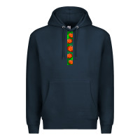 Navy halloween key fob Premium Hoodie - BundleAndBundleShop