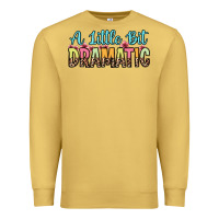 Antique Gold a little bit dramatic Premium Sweatshirt - Zillion Design Studio