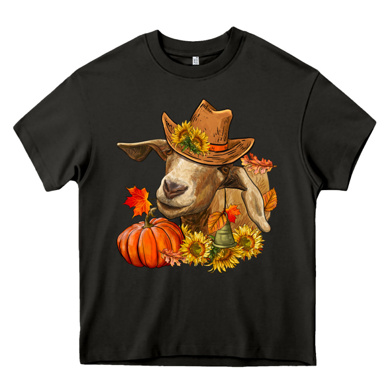 Fall Goat Heavy Core Tee by LillyAllenDesigns | Teevron