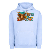 Pigment Grape Ice coffee then cows longhaired cow Urban Hoodie - Jasminsmagicworld