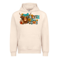 Sandshell coffee then cows longhaired cow Urban Hoodie - Jasminsmagicworld