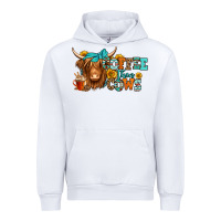 White coffee then cows longhaired cow Urban Hoodie - Jasminsmagicworld