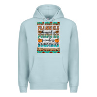 Blue Mist Flannels Hayrides Pumpkins Sweaters Bonfires Premium Hoodie - Artiststas