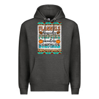 Charcoal Heather Flannels Hayrides Pumpkins Sweaters Bonfires Premium Hoodie - Artiststas