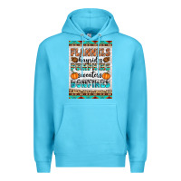 Ocean Blue Flannels Hayrides Pumpkins Sweaters Bonfires Premium Hoodie - Artiststas