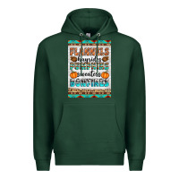 Sports Green Flannels Hayrides Pumpkins Sweaters Bonfires Premium Hoodie - Artiststas