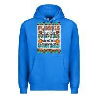 True Royal Flannels Hayrides Pumpkins Sweaters Bonfires Premium Hoodie - Artiststas