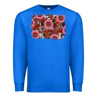 True Royal valentine's day sunflowers leopard cowhide background Premium Sweatshirt - RanaPortraitStore