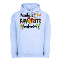 Pigment Grape Ice santa's favorite bartender Urban Hoodie - AdoDesignShop